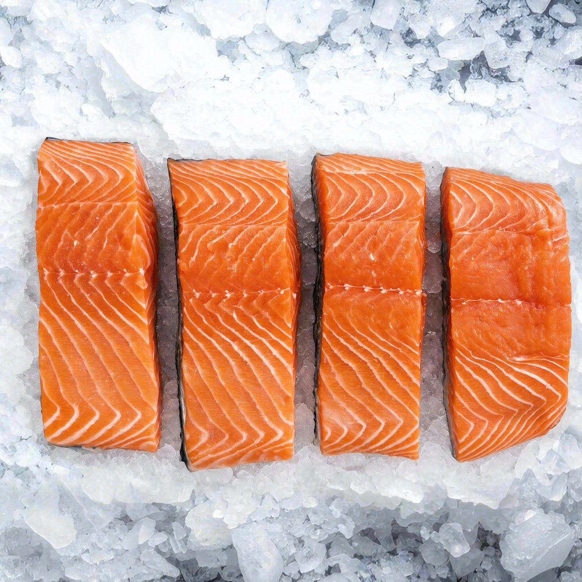 Porciones de salmón de 8oz (2lbs)
